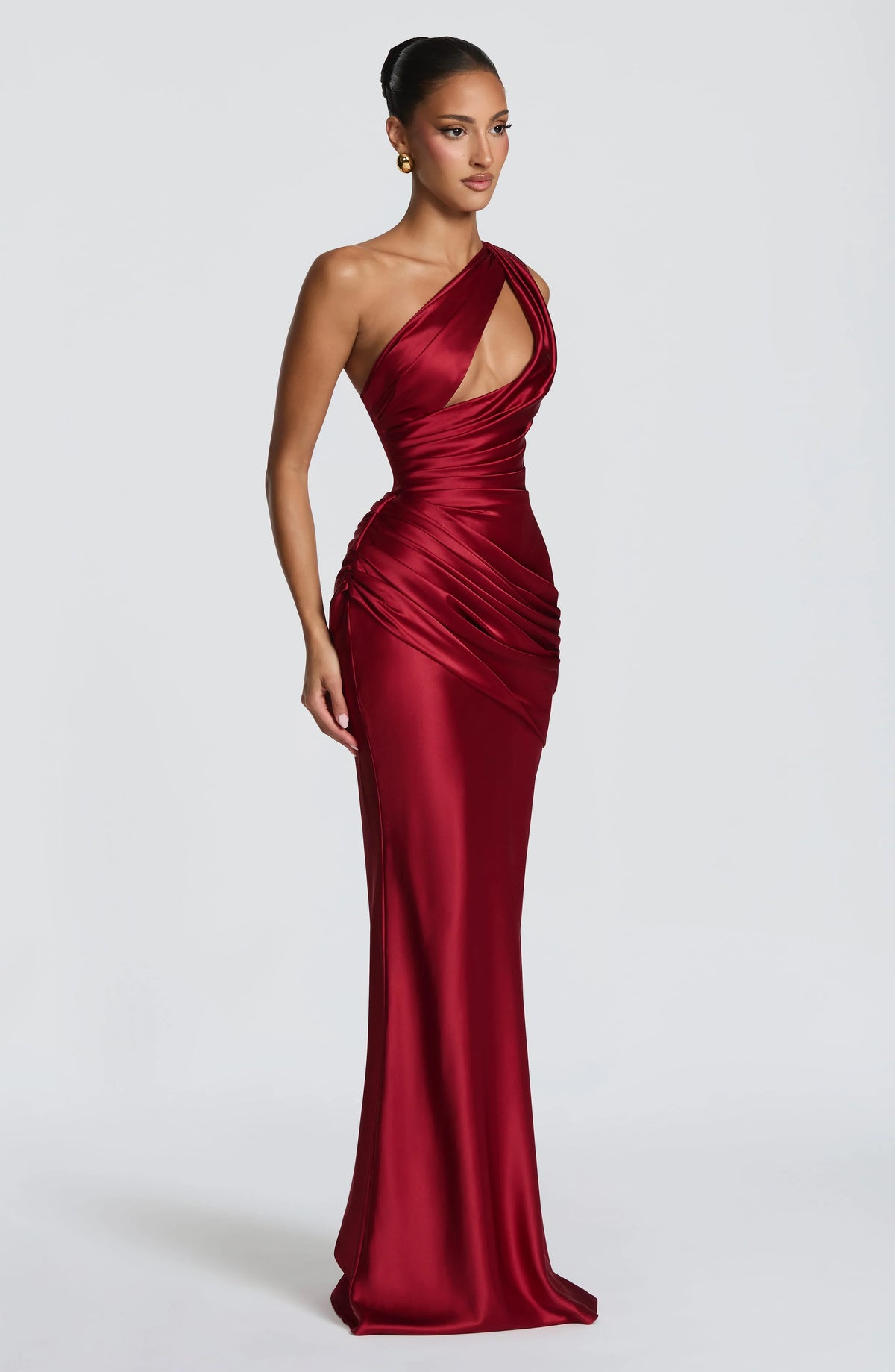 Emina Maxi Dress - Deep Red