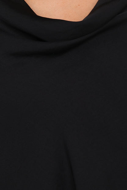 Vinita Long Sleeve Top - Black