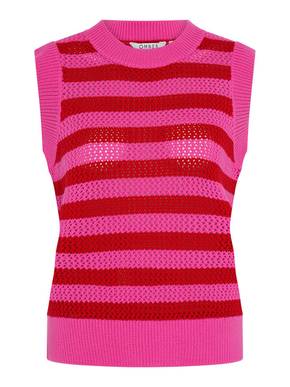 Bobbi Stripe Cotton Vest