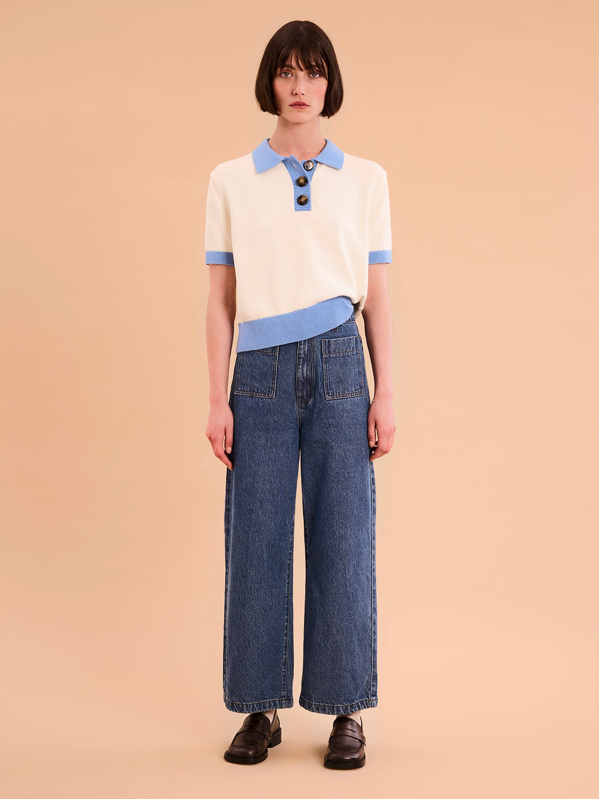 Haisley Colour Block Jumper