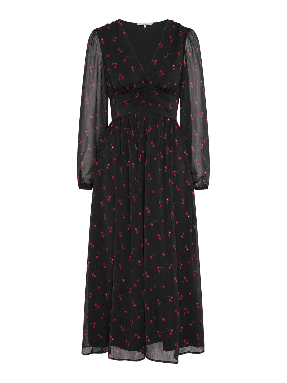 Gabriella Dress in Cherry Print
