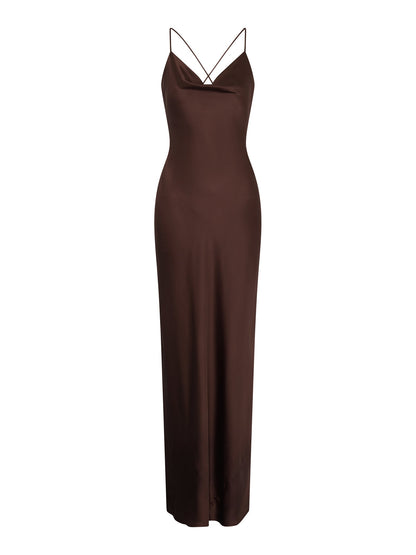 Ginny Dress in Chocolate
