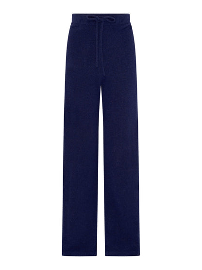 Kenny Knit Trouser in Navy