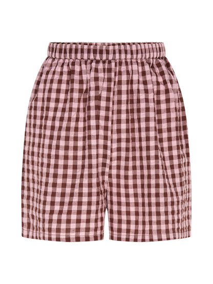 Joshua Checked Shorts