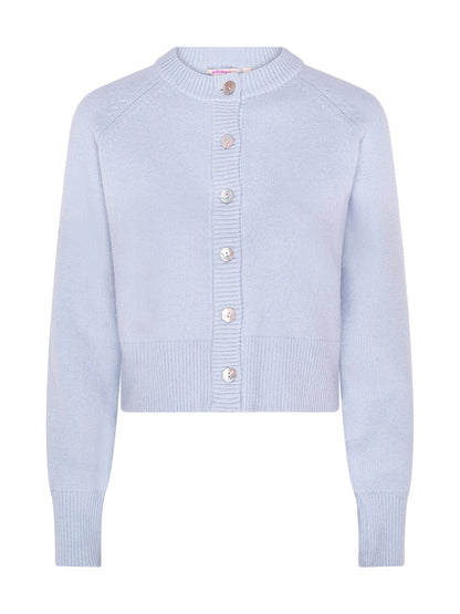 August Cardigan in Light Blue