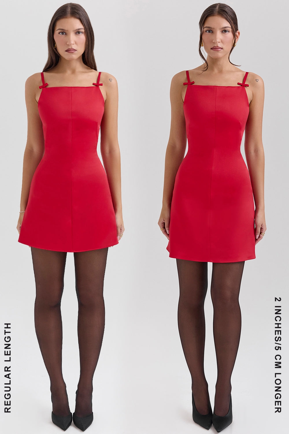 scarlet square neck a-line mini dress - sale