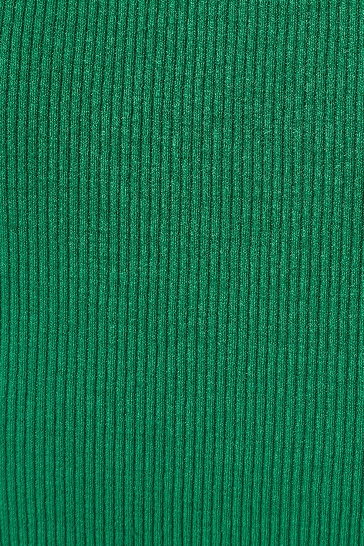 Ari Ribbed Tank Top - Green