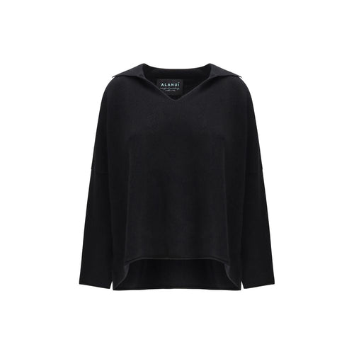 Alanui Black Cashmere Sweatshirt