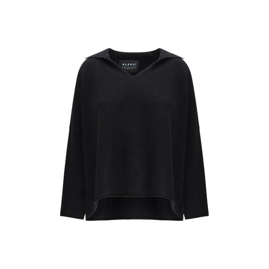 Alanui Black Cashmere Sweatshirt