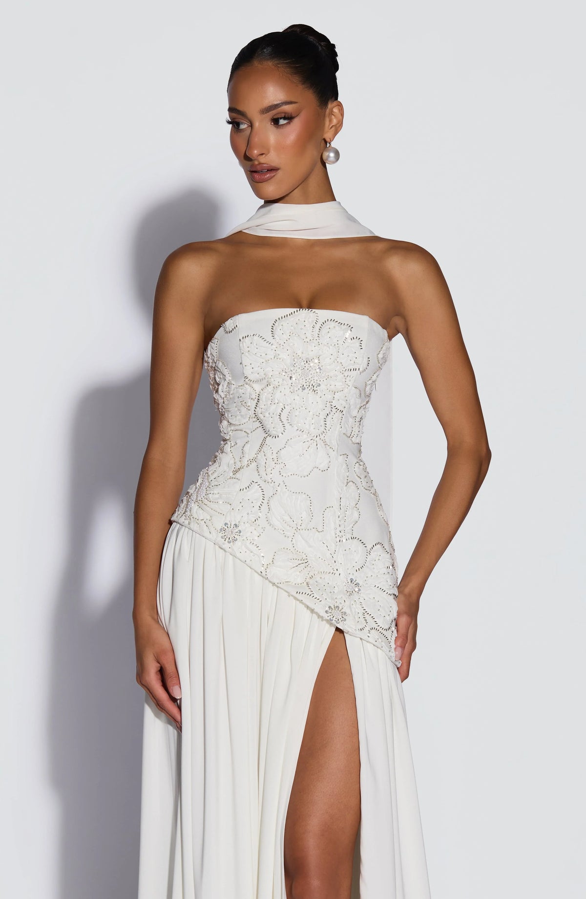 Anneliese Maxi Dress - Ivory