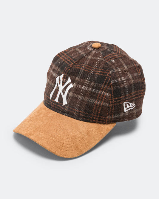 9TWENTY A-Frame - New York Yankees/Green Flannel Plaid