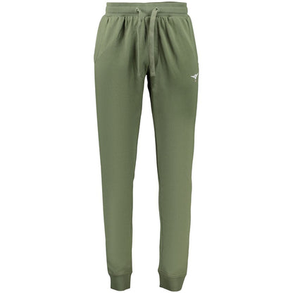 Accademia Militare Green Cotton Men Trousers