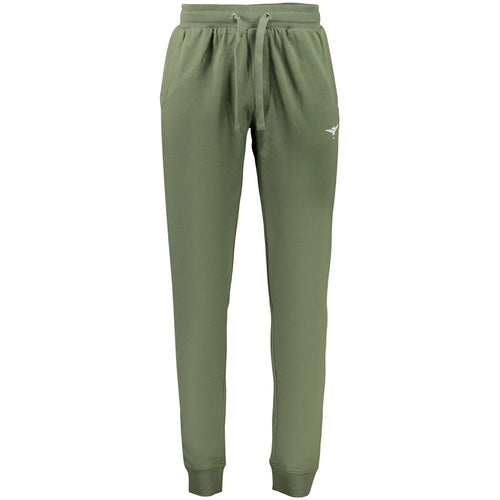 Accademia Militare Green Cotton Men Trousers