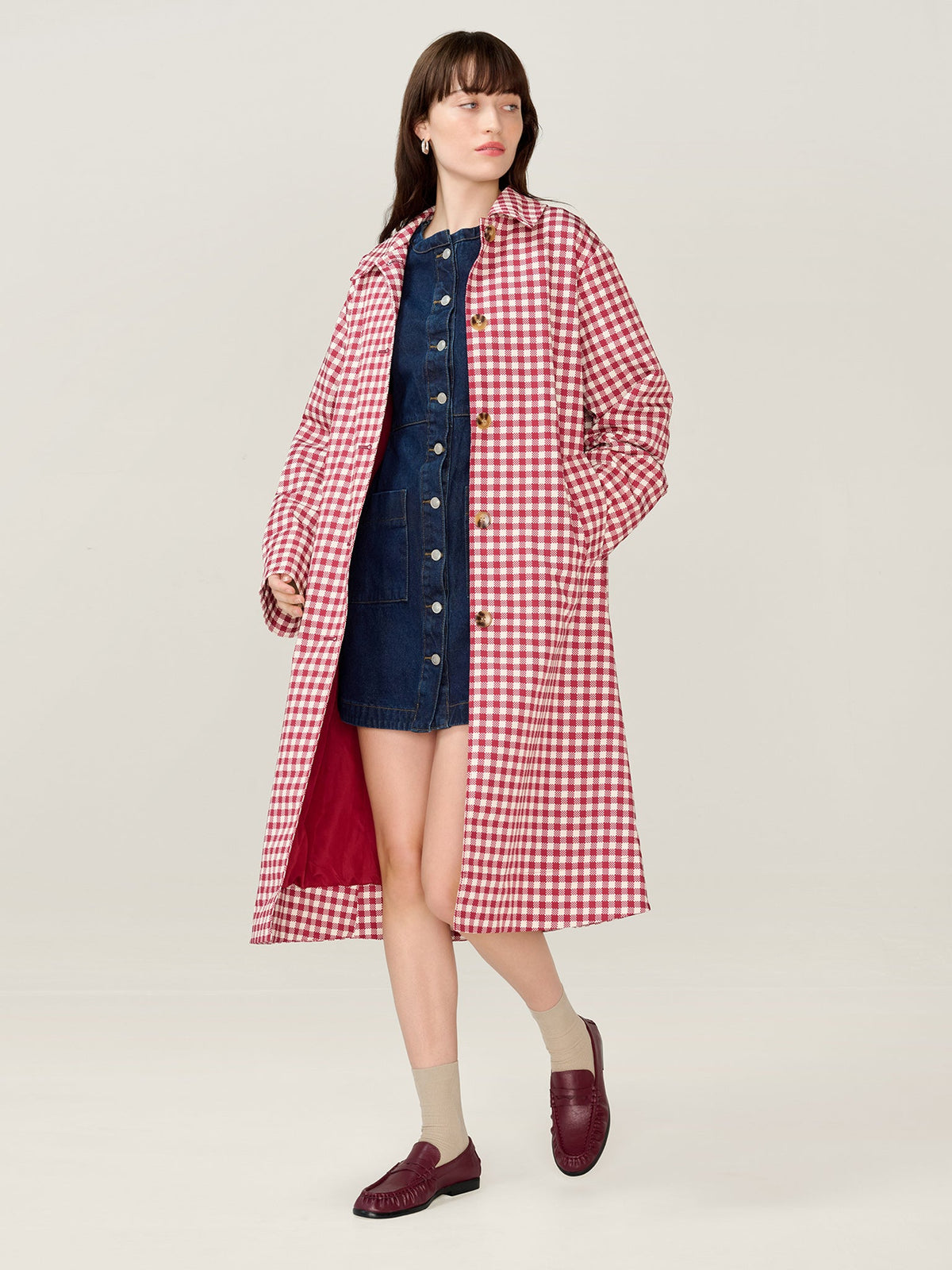 Adia Dress in Indigo