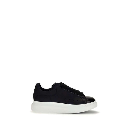 Alexander McQueen Blue Calf Leather Bos Taurus Chunky Sneakers