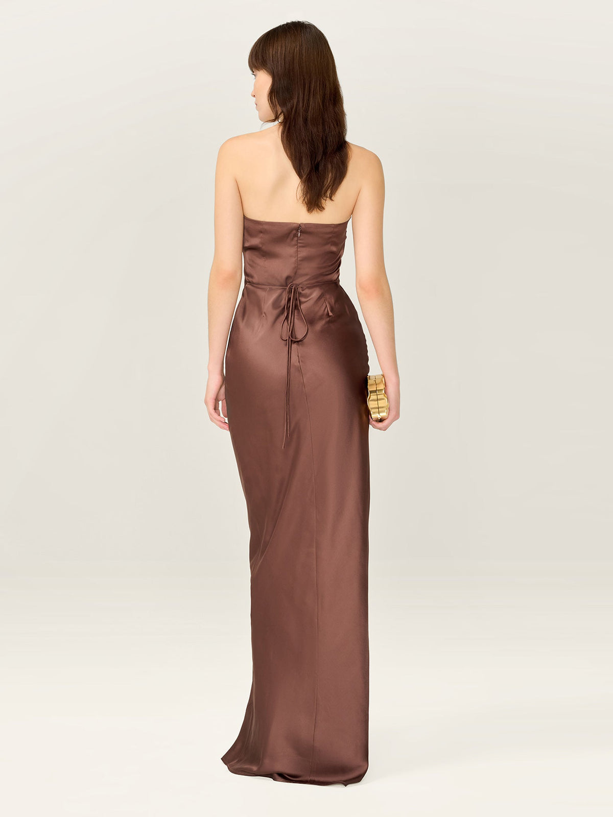 Amdra Dress in Chocolate