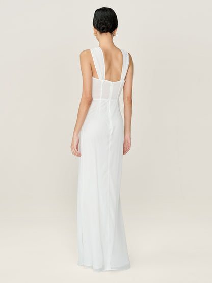 Amelie Dress in Ivory