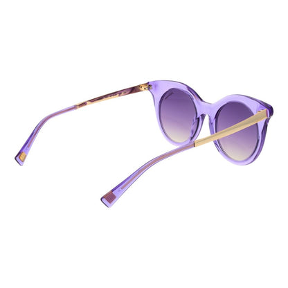 Ana Hickmann Purple Plastic Sunglasses