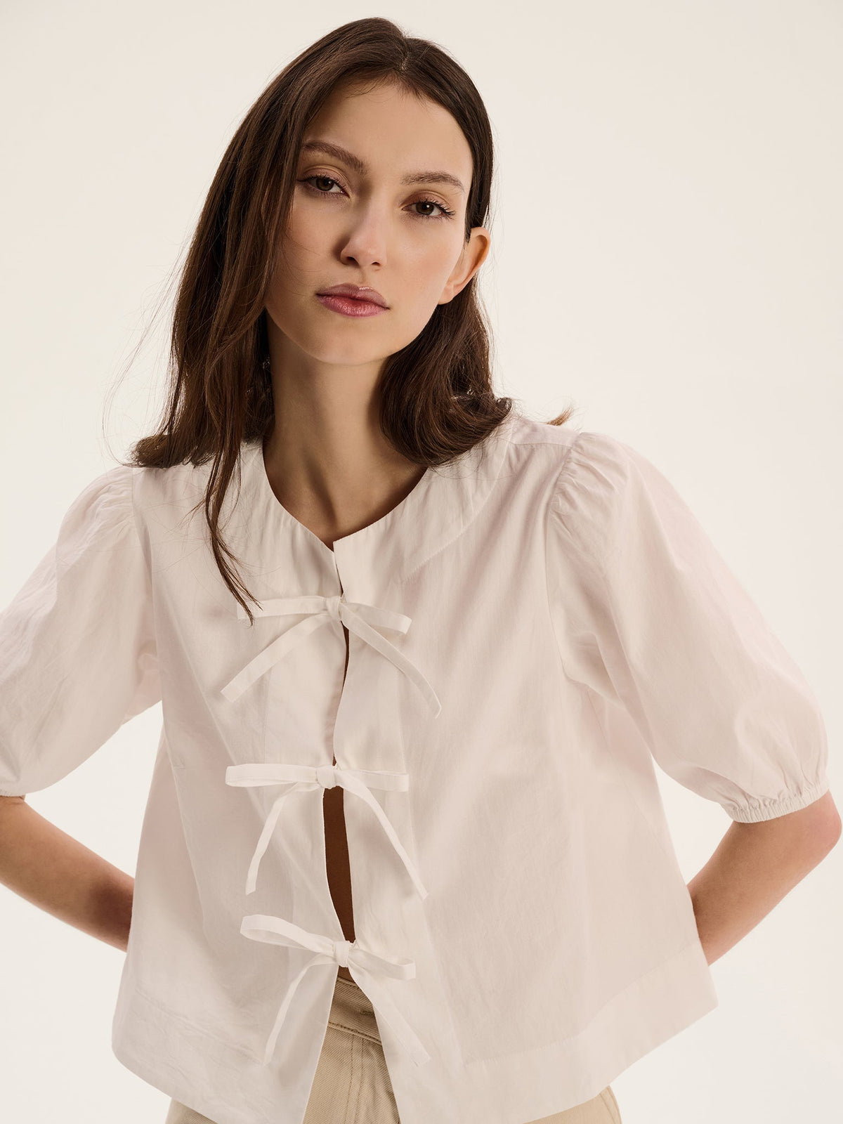 Apollo Blouse in White