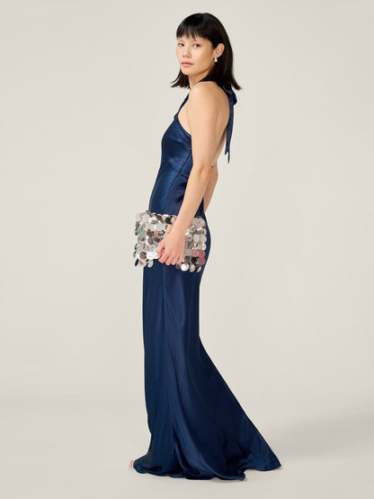 Arles Dress in Navy