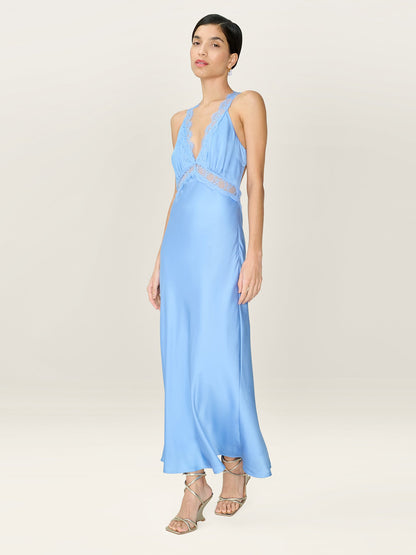 Aurelia Dress in Vista Blue