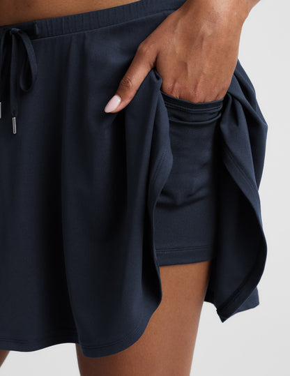 Sport Active Drawcord Mini Skirt