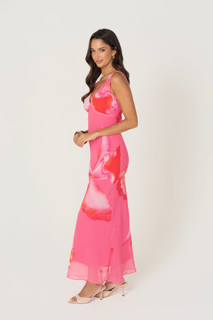 Bailey V-Neck Midi Dress
