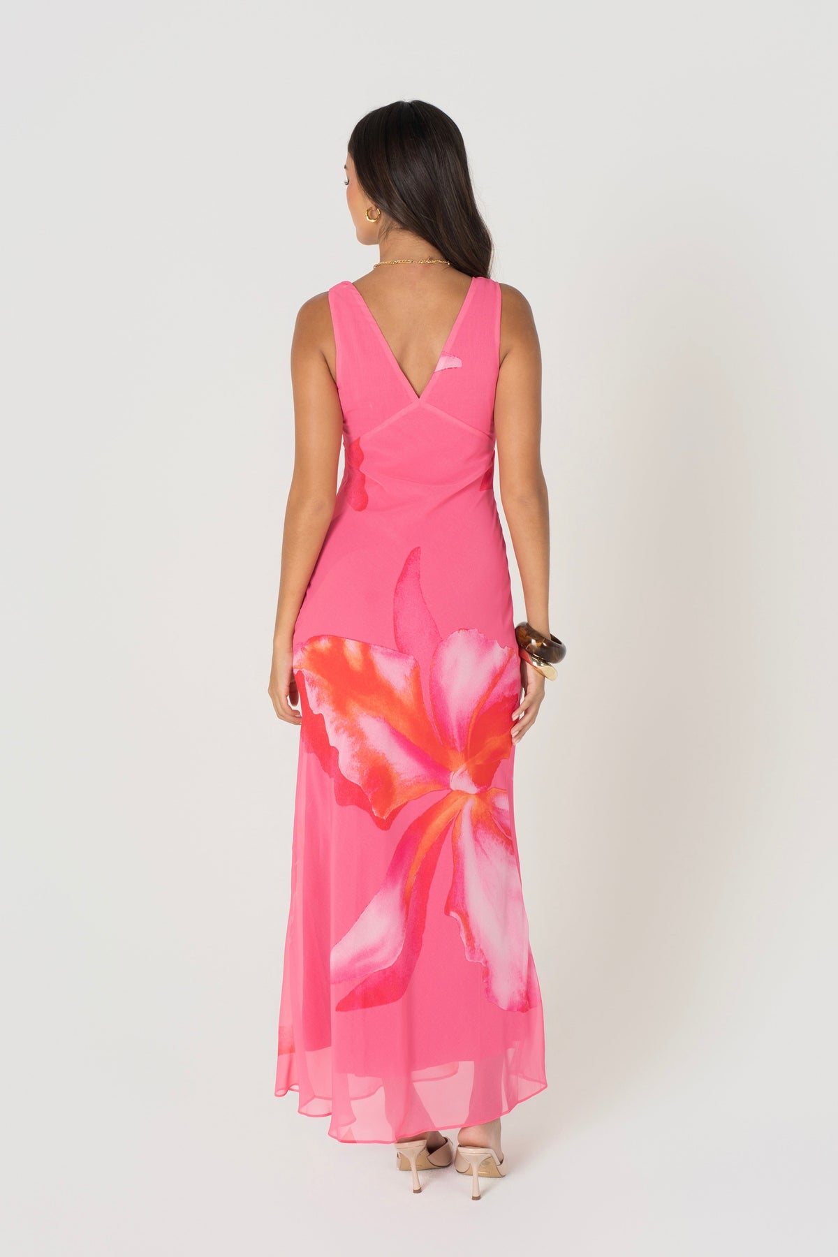 Bailey V-Neck Midi Dress