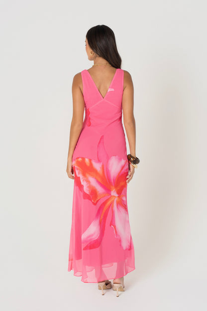 Bailey V-Neck Midi Dress