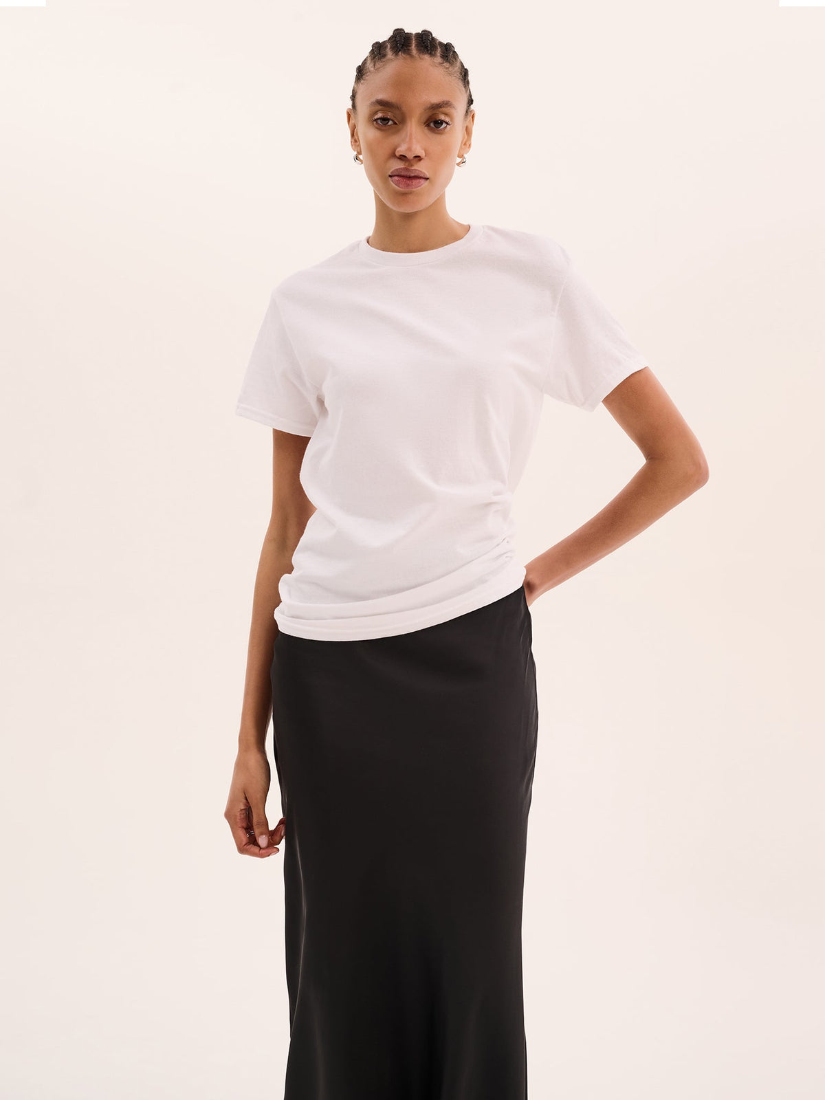 Jack Boyfriend Tee in White