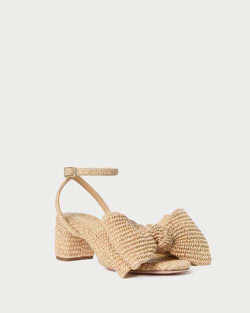 Carmen Natural Bow Sandal