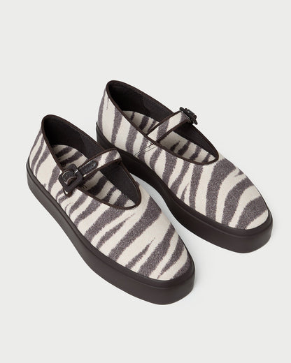 Cooper Zebra Mary Jane Sneaker