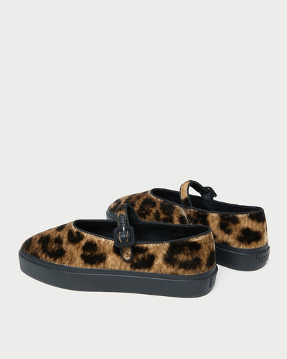 Cooper Leopard Velvet Mary Jane Sneaker