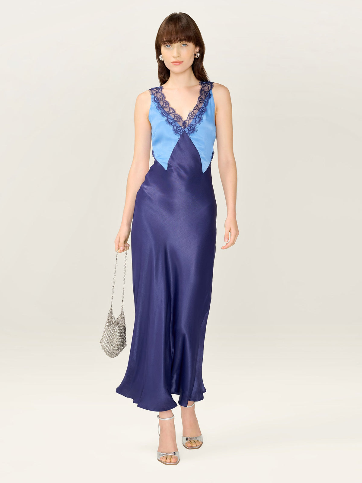 Caroline Dress in Patriot Blue
