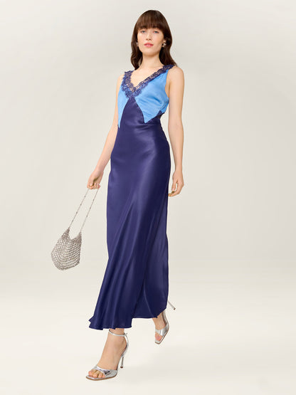 Caroline Dress in Patriot Blue