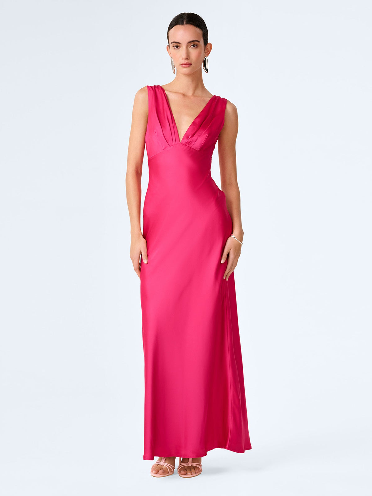Casey Dress in Raspberry