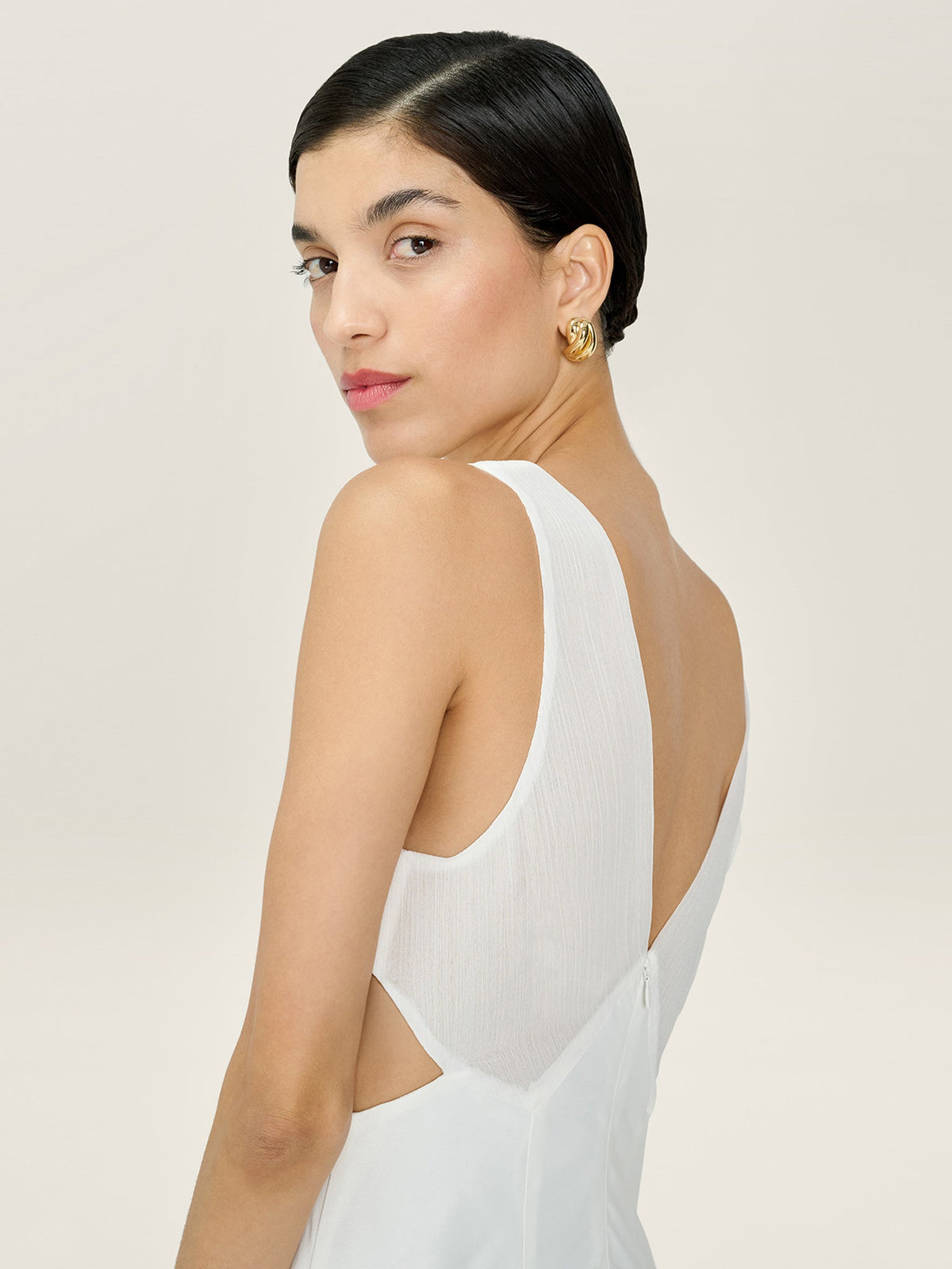 Celeste Dress in Ivory