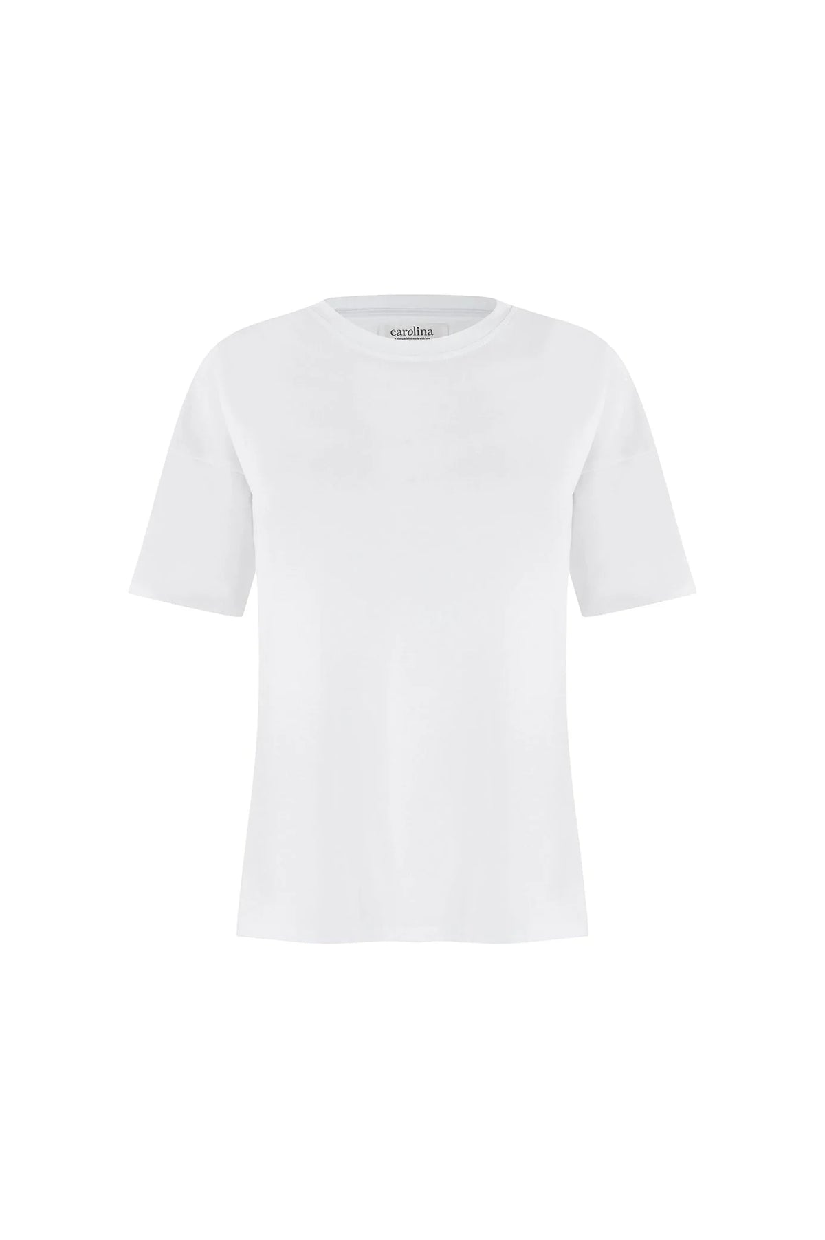 Courtney Crew Neck T-Shirt White