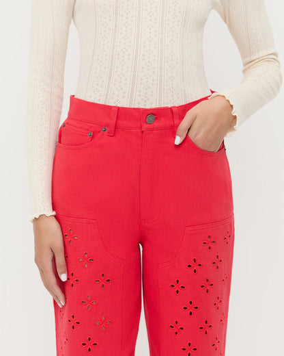 Demi Embroidered Pant