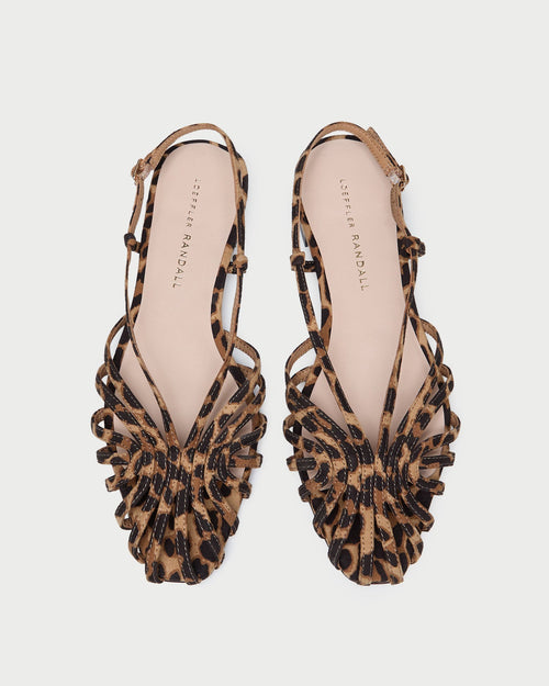 Devon Leopard Slingback Sandal