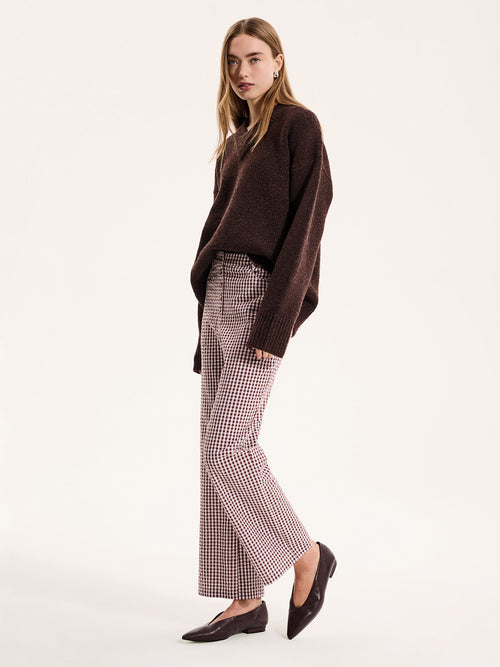 Elodie Trouser in Brown