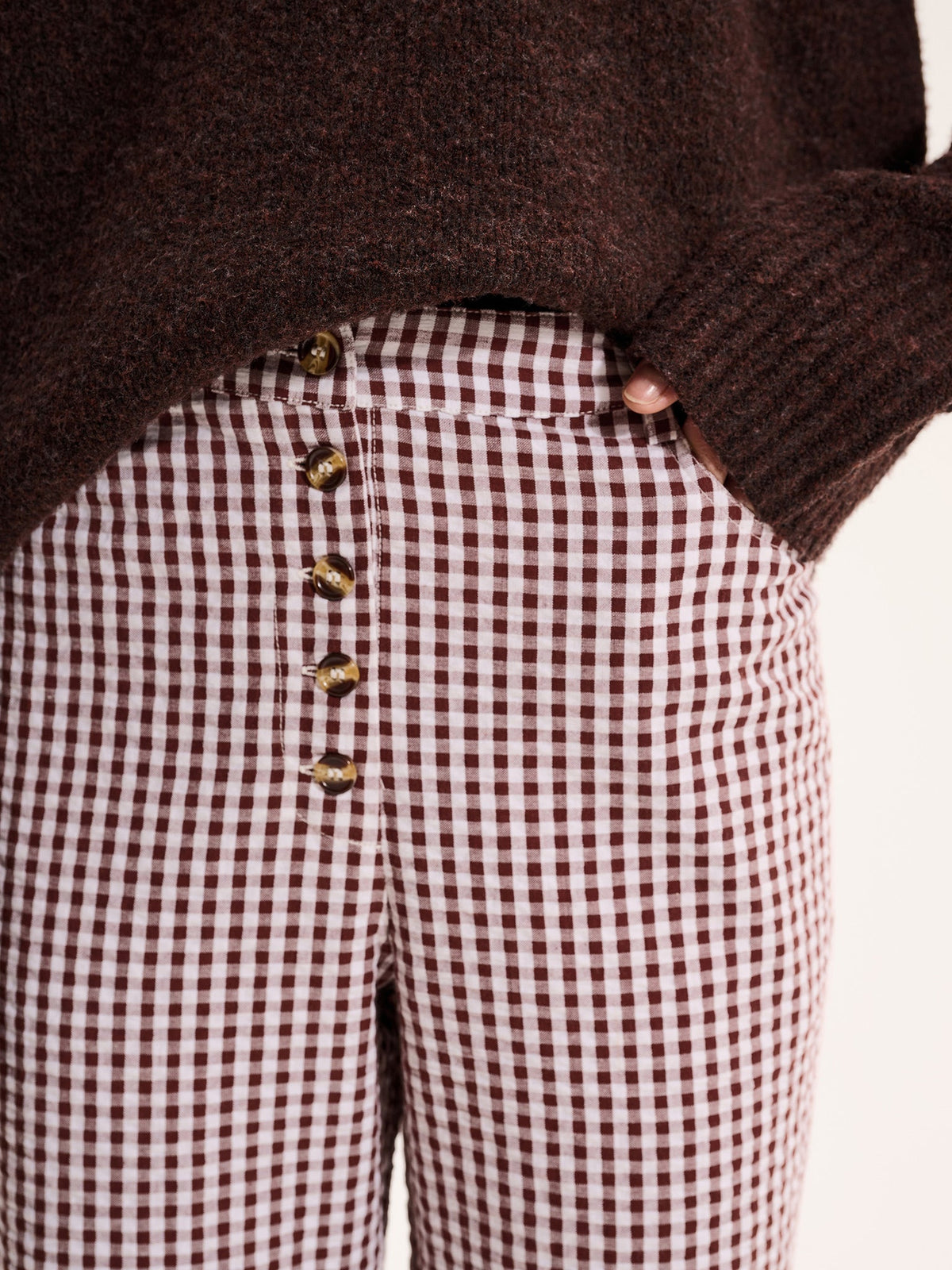Elodie Trouser in Brown