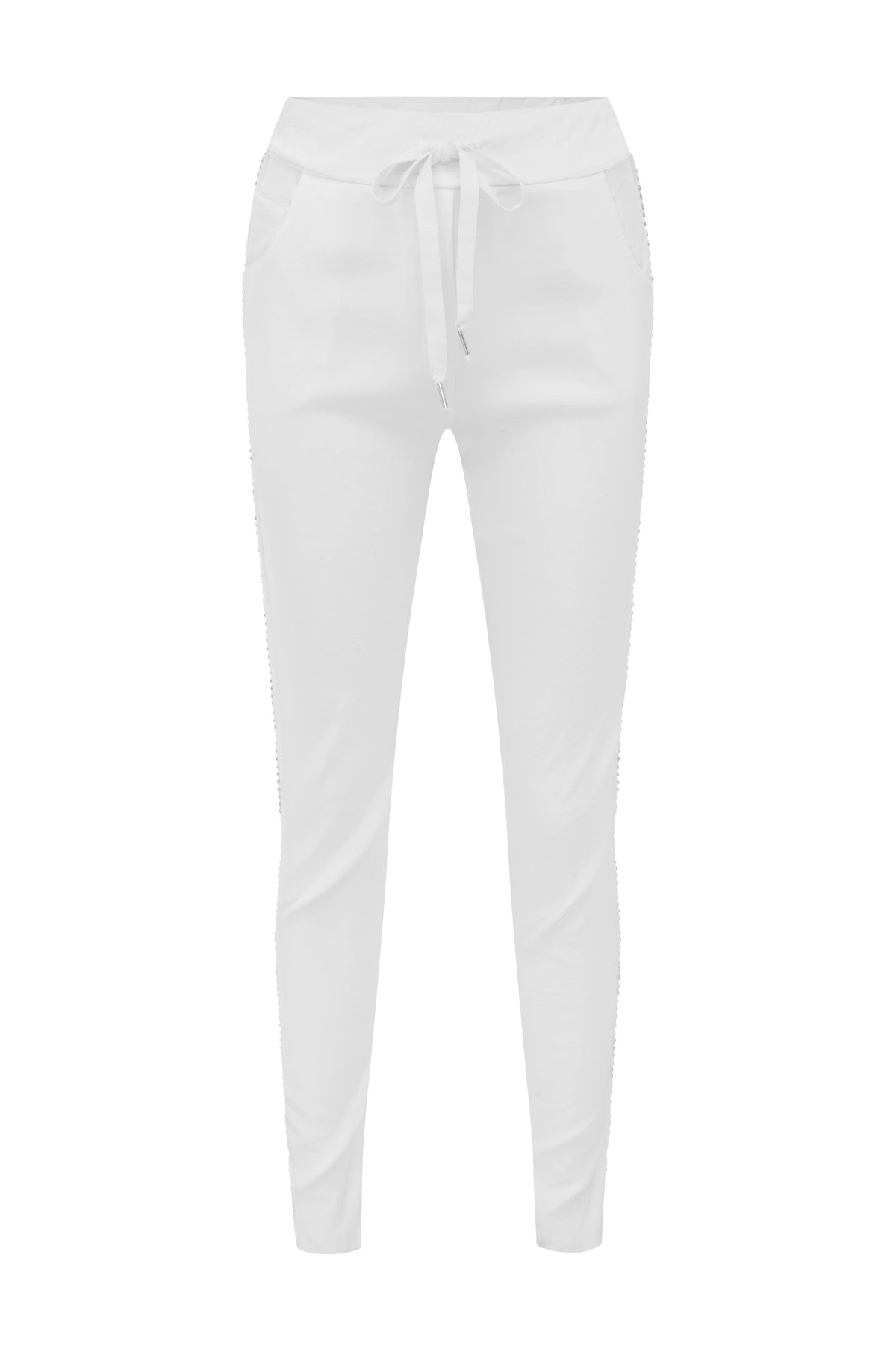 Elsa Jogger White