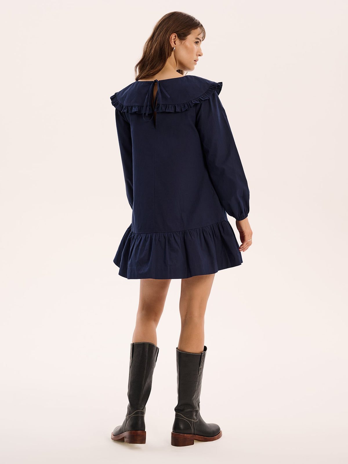 Emili Mini Dress in Navy