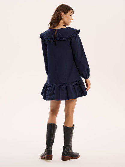 Emili Mini Dress in Navy