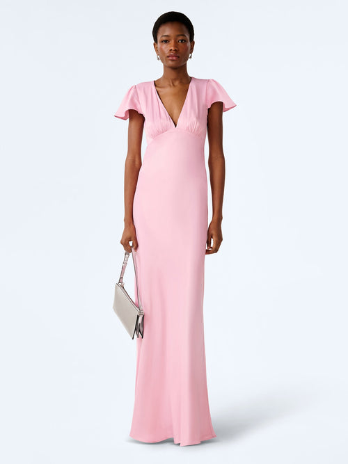 Fai Dress in Bleached Mauve