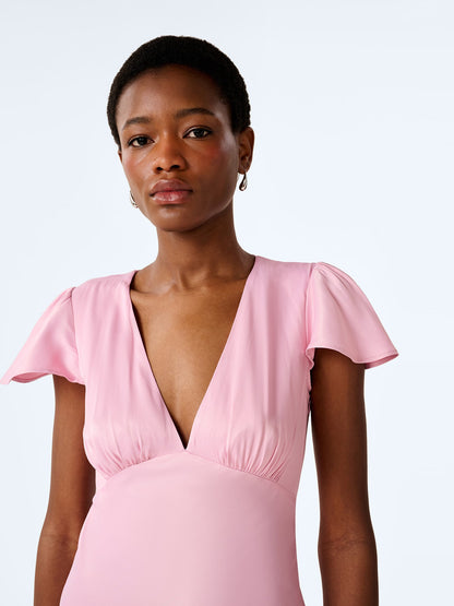 Fai Dress in Bleached Mauve