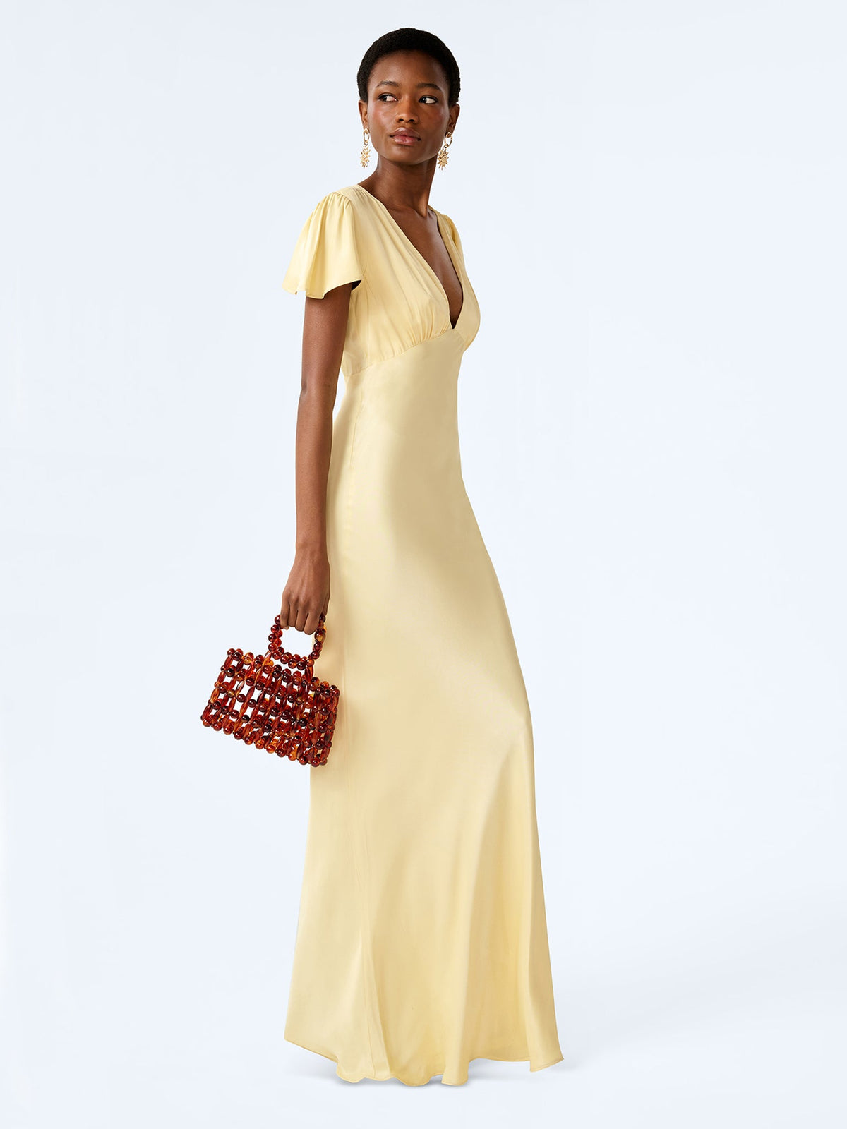 Fai Dress in Double Cream