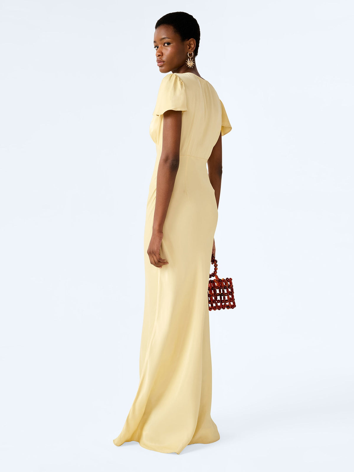 Fai Dress in Double Cream