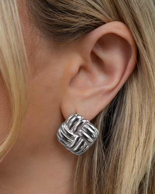 Florence Earrings | Silver